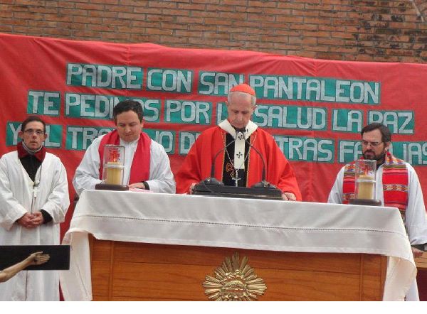 Se realizaron las fiestas patronales de   San PantaleÃ³n en el barrio de Mataderos