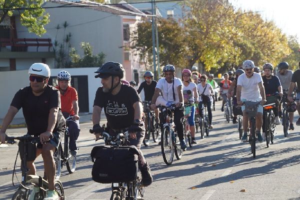 Gran participación en la tercera  bicicleteada por el Biocorredor Cildáñez