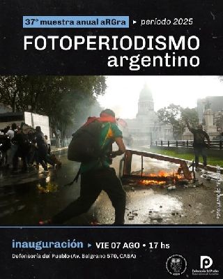 Linea Oeste Inauguración de la  37° Muestra Anual de Fotoperiodismo Argentino